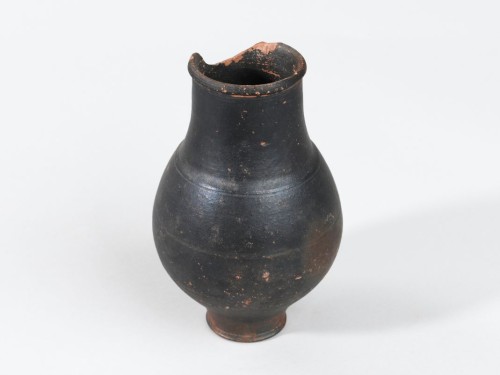 Romeinse drinkbeker, gemaakt in Trier, gevonden in een Friese terp.