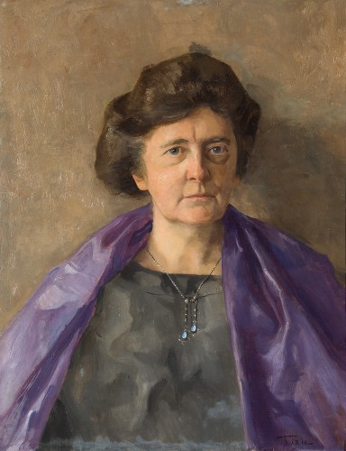 Portret van Grietje Kingma