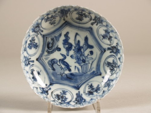 Schaaltje met decor van eend en lotus