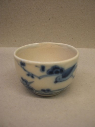 Kop met chinoiserie decor
