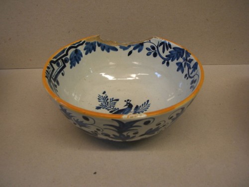 Kom met chinoiserie decor