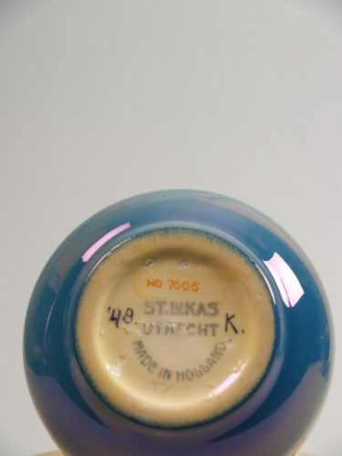 Vaas, model 48, met lusterglazuur