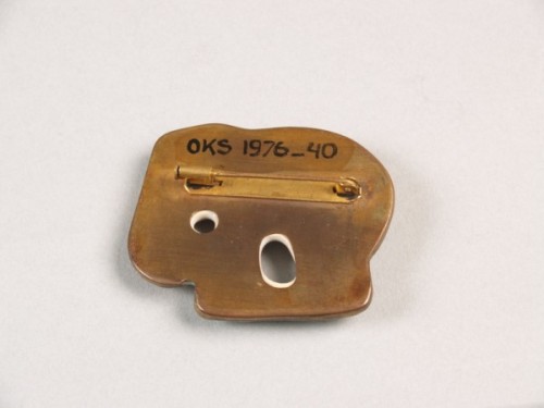 Broche in de vorm van een olifant