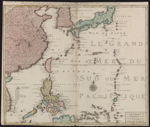 Landkaart van Zuid-Oost Azië