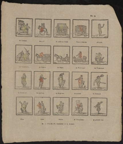 Ambachten, bezigheden en vermaken (Nº 19)