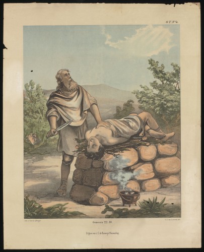 Abraham offert Isaac (O.T. Nº 4)