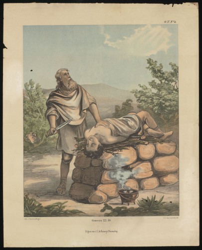 Abraham offert Isaac (O.T. Nº 4)