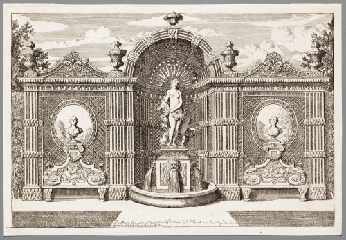 Ornamentprent. Nouveau Liure de Bersseaux et Trilliages.