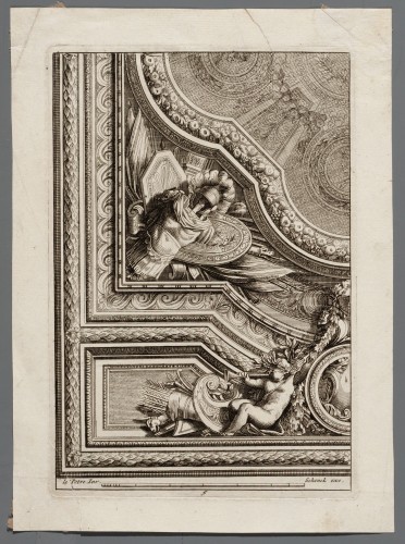 Ornamentprent. Quarts-de-plafond (kopie).