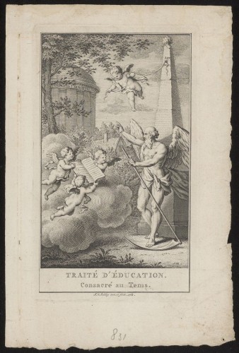 Titelpagina van een boek van Rousseau