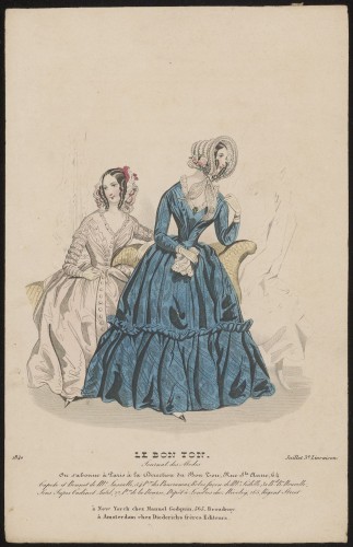 Kostuumgeschiedenis: twee vrouwen