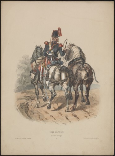 Cavalerist met paarden (Nº 21)