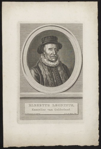 Portret van Elbertus Leoninus