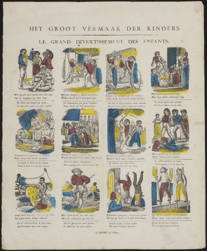 Het groot vermaak der kinders. Le grand divertissement des enfants (Nº 27)
