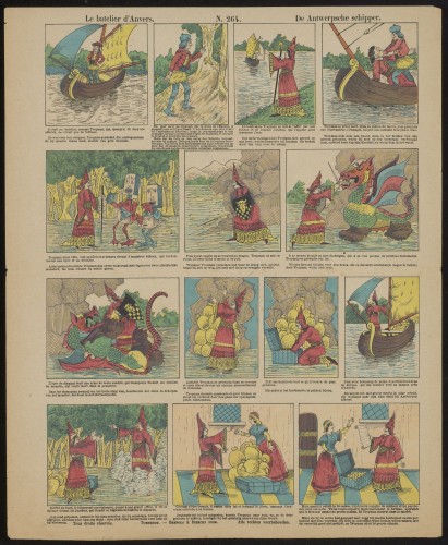 Le batelier d'Anvers. De Antwerpsche schipper (Nº 264)