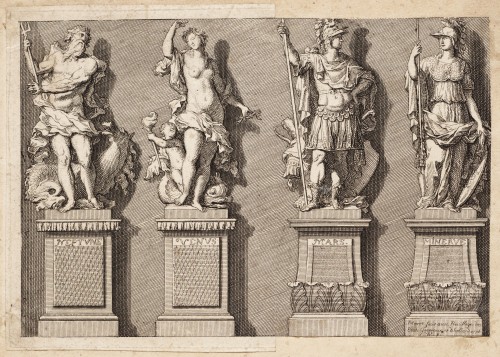 Ornamentprent. Liure de Statuês.