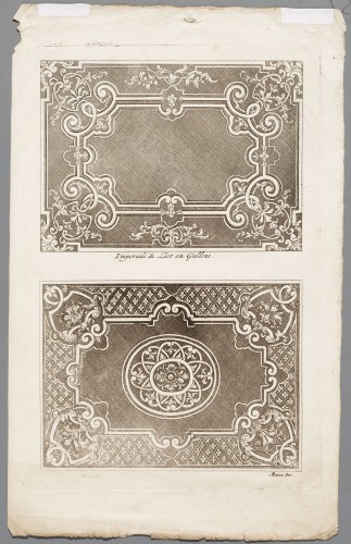 Ornamentprent. Nouveau Livre da Partements (kopie).