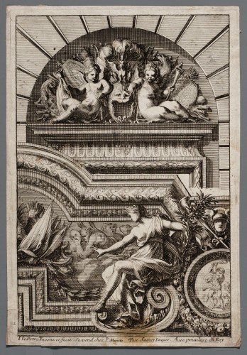 Ornamentprent. Lambris et autres decors. Titelblad.