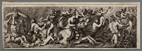 Ornamentprent. Frises, feuillages et autres ornemens a l'italienne.