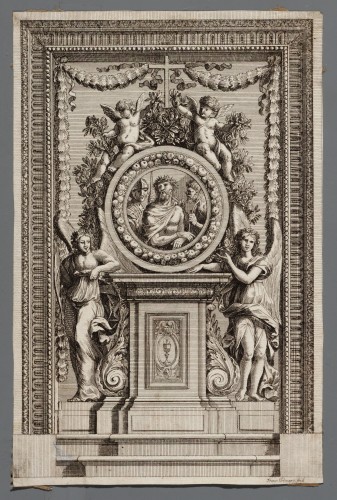 Ornamentprent. Tabernacles pour orner et embellir les autels (kopie).