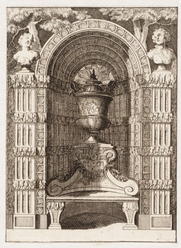 Ornamentprent. Nouveau Liure de Bersseaux et Trilliages.