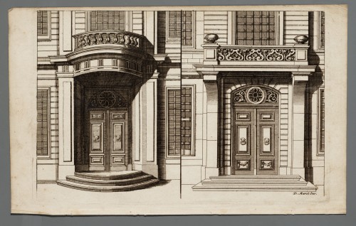 Ornamentprent. Portes Cocheres et d'Eglises.