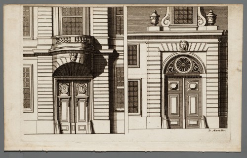 Ornamentprent. Portes Cocheres et d'Eglises.