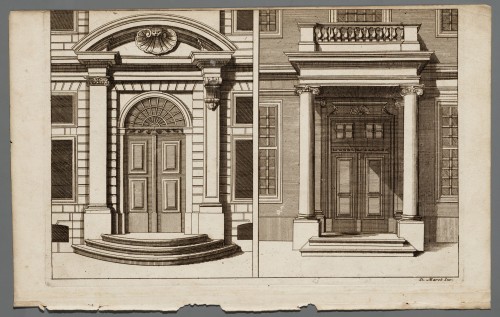 Ornamentprent. Portes Cocheres et d'Eglises.