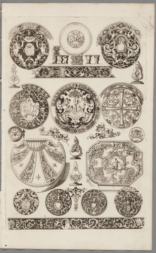 Ornamentprent. Second Liure d'Orlogeries.
