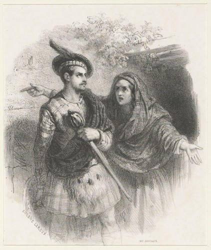 Schotse man en vrouw