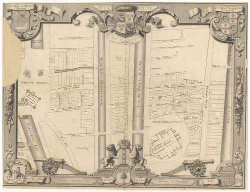 Stadskaart van Wijk no. IV in Amsterdam