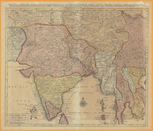 Kaart van Zuid-Azië