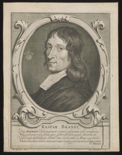 Portret van Kaspar Brandt
