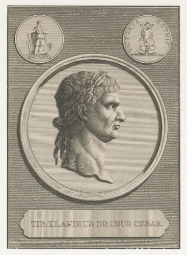 Portret van keizer Claudius I