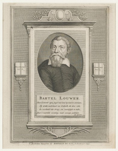 Portret van Bartel Louwer