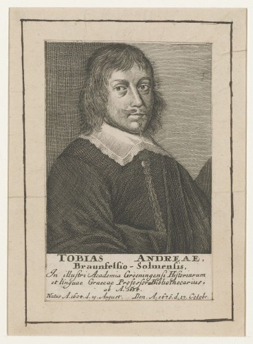 Portret van Tobias Andreae