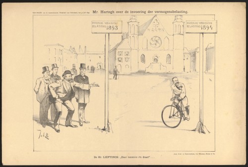 Mr. Hartogh over de invoering der vermogensbelasting