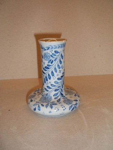 Fles met floraal decor