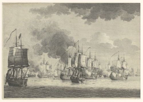 De slag bij de Doggersbank, 5 augustus 1781