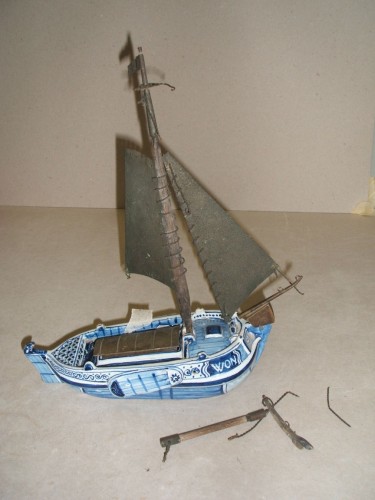 Beslag voor miniatuur scheepje