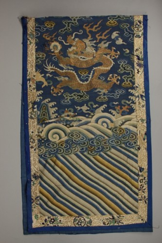 Wanddoek met decor van draken