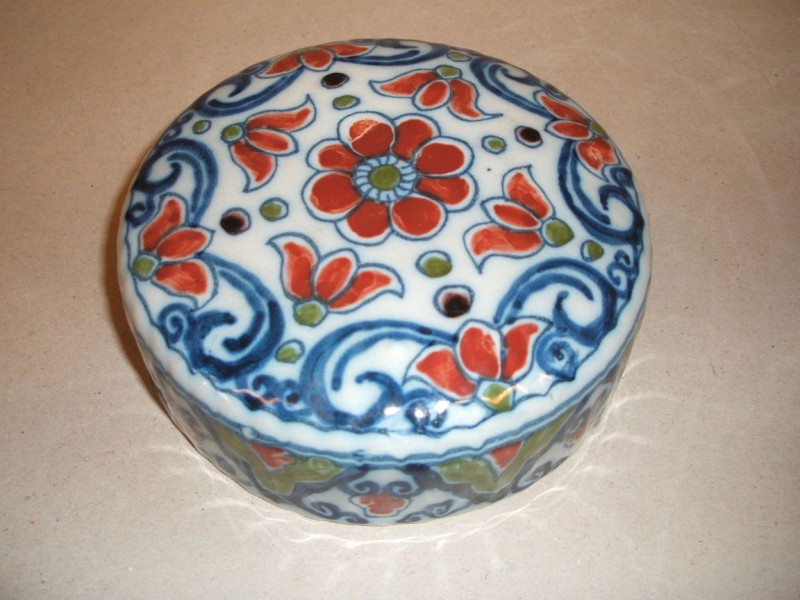 Gemberpot met ornamentaal decor