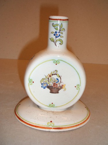 Lampvoet met bloemenmand