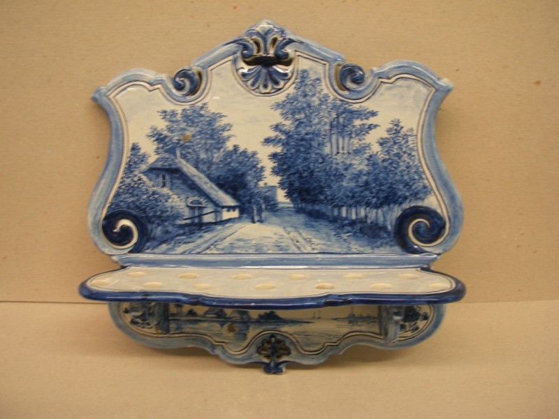 Pijpenrek met landschapsdecor