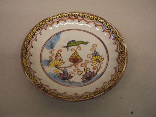 Schotel met chinoiserie decor