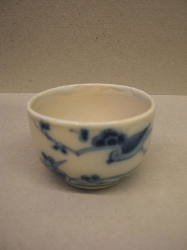 Kop met chinoiserie decor