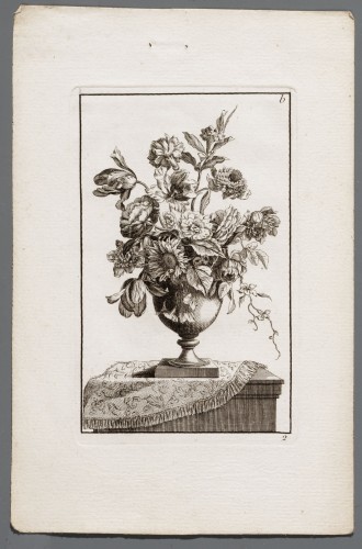 Ornamentprent. Deuxième Cahier de petits Vases et Bouquets.