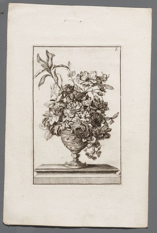 Ornamentprent. Deuxième Cahier de petits Vases et Bouquets.