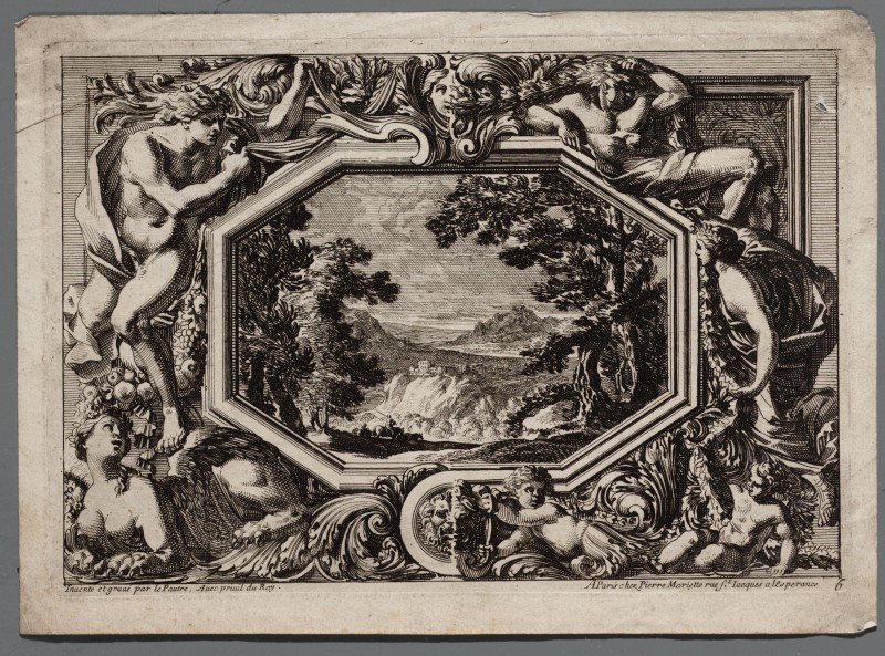 Ornamentprent. Ornements de panneaux pour enrichir les lambris.
