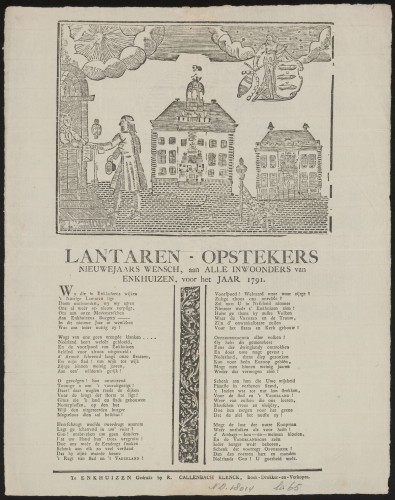 Lantaren-Opstekers Nieuwejaars Wensch